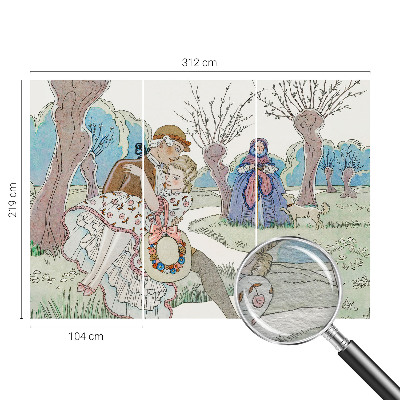 Fototapeta na mieru do obývačky Romantická scéna