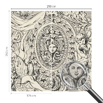 Fototapeta na mieru do spálne Bohatstvo ozdôb