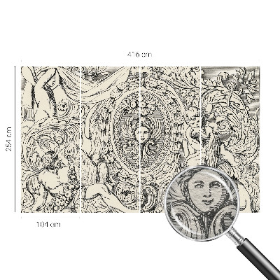 Fototapeta na mieru do spálne Bohatstvo ozdôb