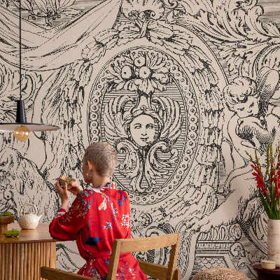 Fototapeta na mieru do spálne Bohatstvo ozdôb