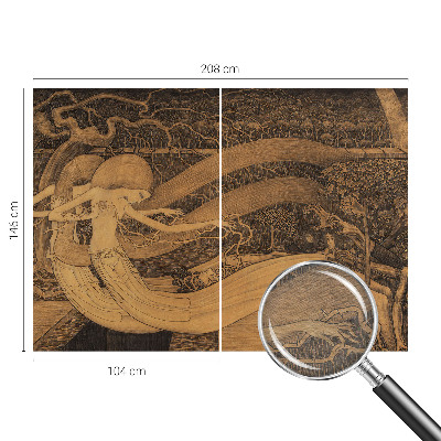 Vliesová fototapeta na stenu Surrealistické postavy