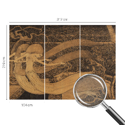 Vliesová fototapeta na stenu Surrealistické postavy