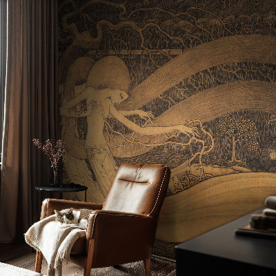 Vliesová fototapeta na stenu Surrealistické postavy