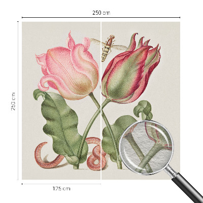 Vliesová tapeta na stenu Tulipánová krása