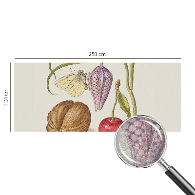 Vliesová fototapeta do obývačky Motýlia rastlina