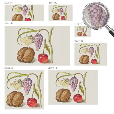 Vliesová fototapeta do obývačky Motýlia rastlina