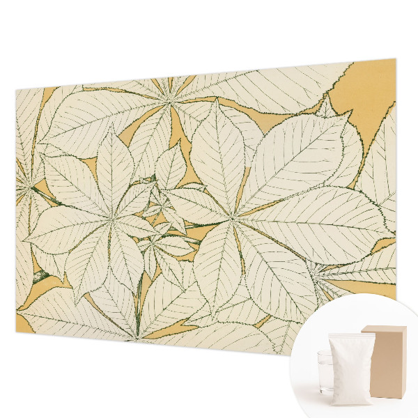 Fotografická tapeta na vliese Gaštanové listy