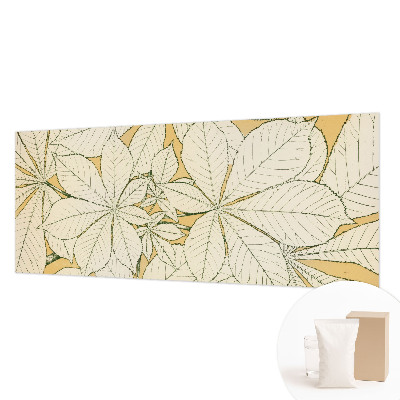 Fotografická tapeta na vliese Gaštanové listy