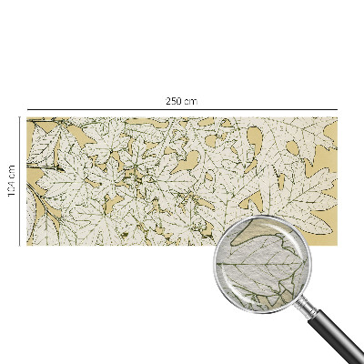 Fotografická tapeta vliesová Listy stromov