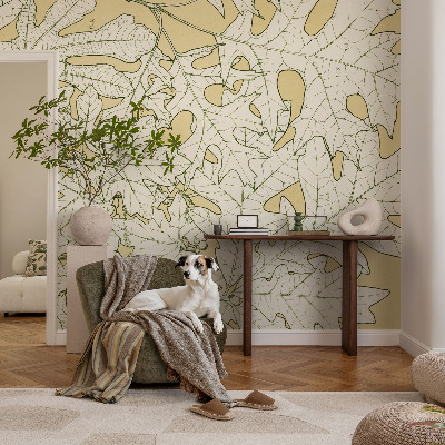 Fotografická tapeta vliesová Listy stromov