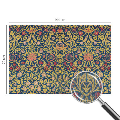 Fototapeta s potlačou na vliese Kvetinový vzor