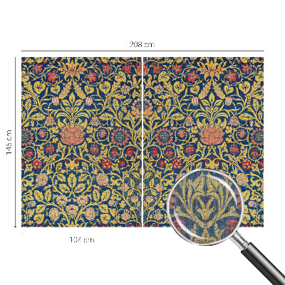 Fototapeta s potlačou na vliese Kvetinový vzor