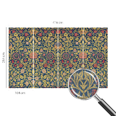 Fototapeta s potlačou na vliese Kvetinový vzor