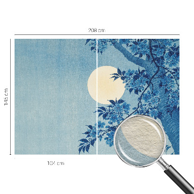 Vliesová fototapeta s potlačou Kvetinový mesiac