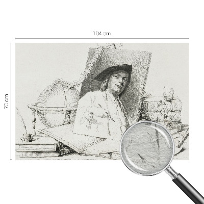 Moderná fototapeta Umelecký portrét