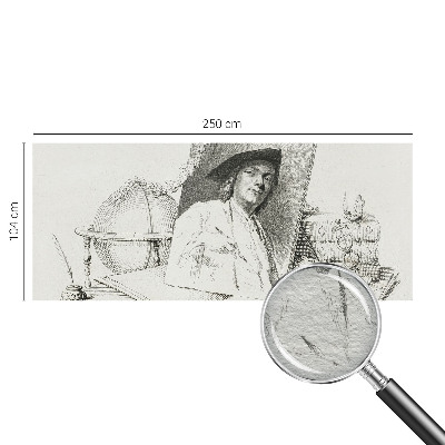 Moderná fototapeta Umelecký portrét