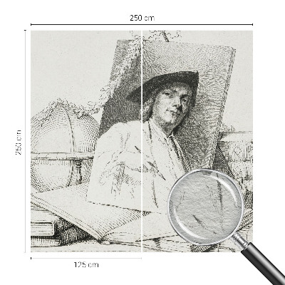 Moderná fototapeta Umelecký portrét