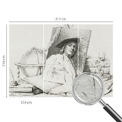 Moderná fototapeta Umelecký portrét