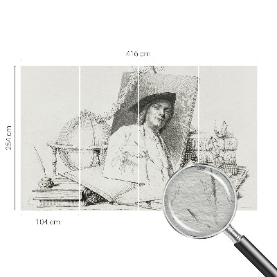 Moderná fototapeta Umelecký portrét