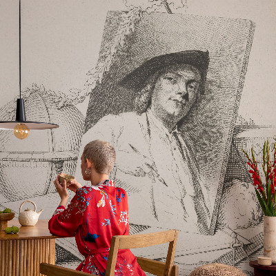 Moderná fototapeta Umelecký portrét