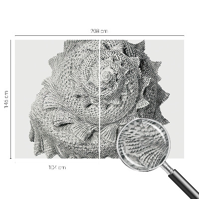 Moderná fototapeta na mieru Umenie prírody