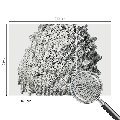 Moderná fototapeta na mieru Umenie prírody