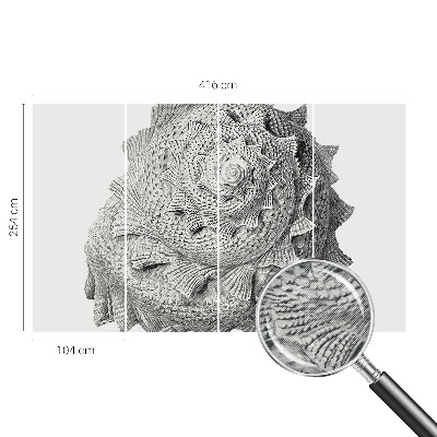 Moderná fototapeta na mieru Umenie prírody