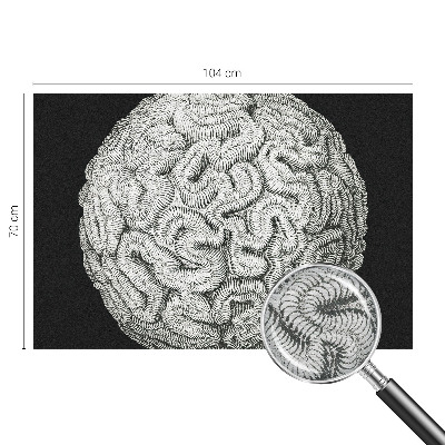 Dekoratívna fototapeta na stenu Sférická štruktúra