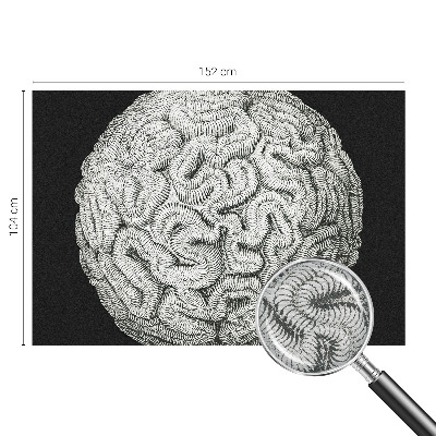 Dekoratívna fototapeta na stenu Sférická štruktúra