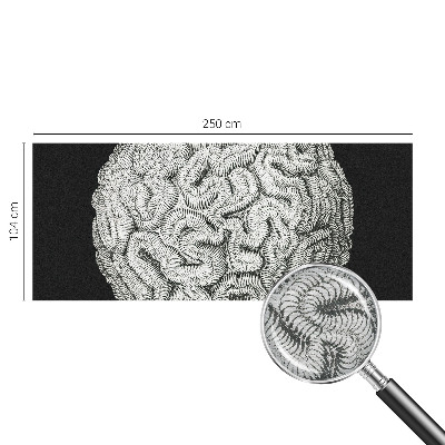 Dekoratívna fototapeta na stenu Sférická štruktúra