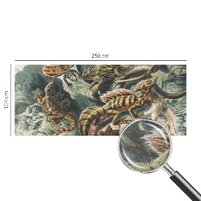 Fototapeta na mieru do spálne Exotické plazy