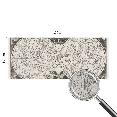 Vliesová fototapeta na stenu Hviezdna mapa