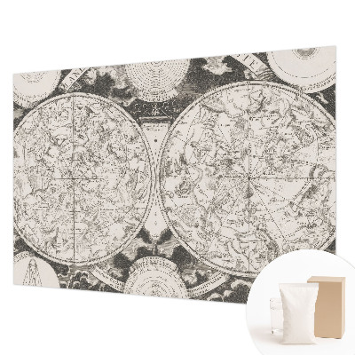 Vliesová fototapeta na stenu Hviezdna mapa