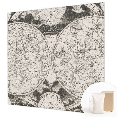 Vliesová fototapeta na stenu Hviezdna mapa