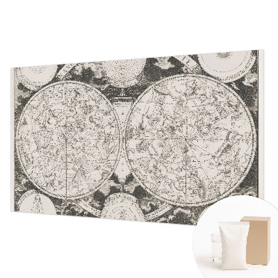 Vliesová fototapeta na stenu Hviezdna mapa