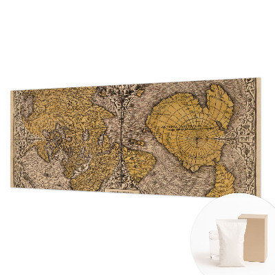 Fototapeta do obývačky Historická kartografia