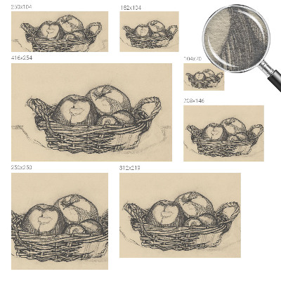 Fototapeta do spálne Ovocný košík