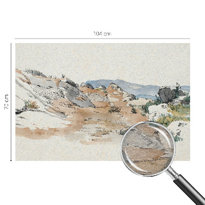 Moderná fototapeta Skalná krajina