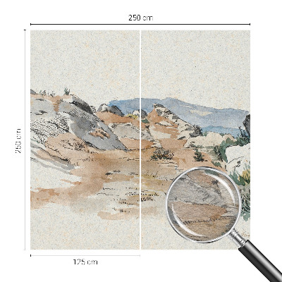 Moderná fototapeta Skalná krajina