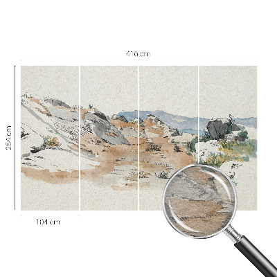 Moderná fototapeta Skalná krajina