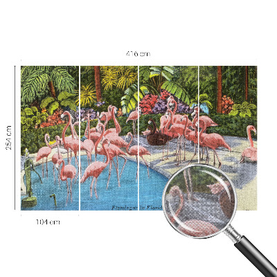 Dekoratívna fototapeta na stenu Exotická scéna