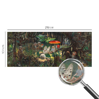 Fototapeta s potlačou na vliese Rozprávkový les