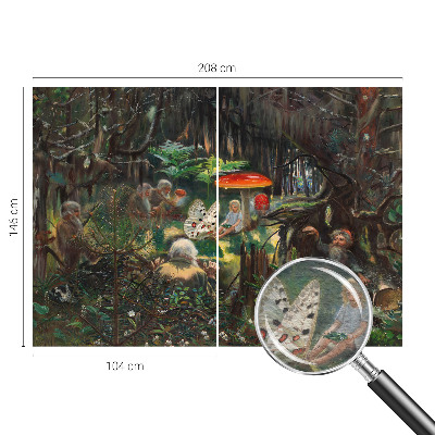 Fototapeta s potlačou na vliese Rozprávkový les