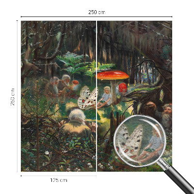 Fototapeta s potlačou na vliese Rozprávkový les