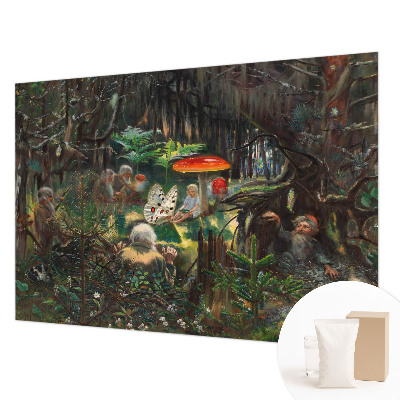 Fototapeta s potlačou na vliese Rozprávkový les