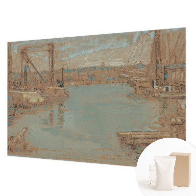 Moderná fototapeta na mieru Výhľady na prístav