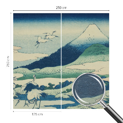 Vliesová fototapeta pre deti Žeriavy a hory