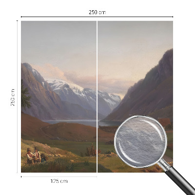 Vliesová fototapeta do spálne Horská panoráma