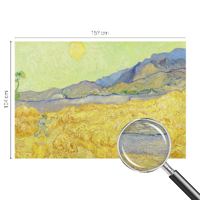 Fototapeta s potlačou na vliese Pšeničné pole