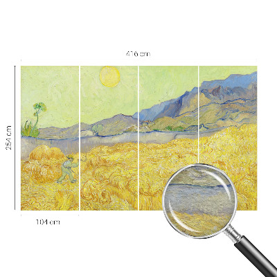 Fototapeta s potlačou na vliese Pšeničné pole